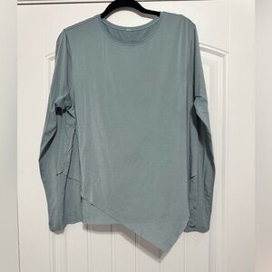 Lululemon Sweetest Day Long Sleeve *Tencel in Blue Cast